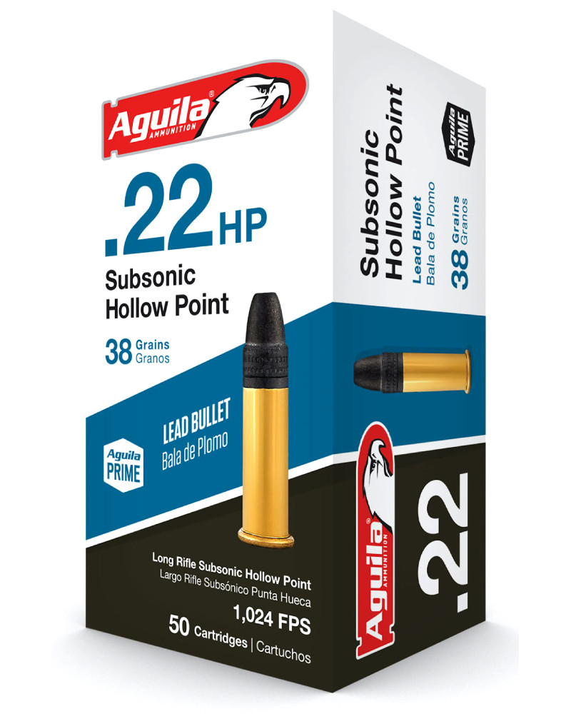 Aguila Subsonic LHP Ammo