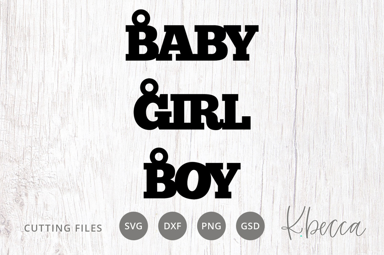 Download Baby Word Tag Cut Files K Becca