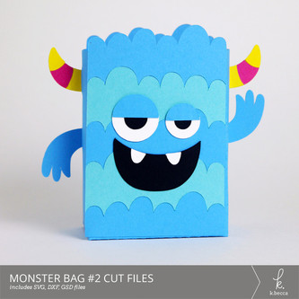 Monster Bag Box #2 Cut Files Monster Bag Box #2 Cut Files