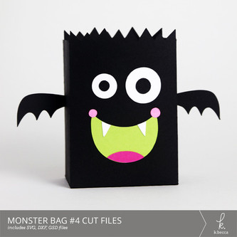 Monster Bag Box #4 Cut Files Monster Bag Box #4 Cut Files