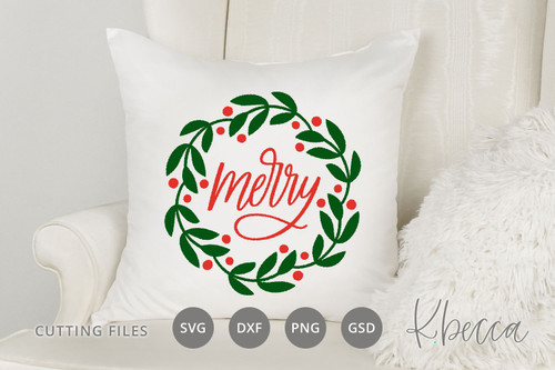 Merry Wreath Cut Files #KBecca #SVG #CutFiles #Cricut #Silhouette #Brother #Handwritten #Handlettered #Phrase #Christmas #Holidays #Wreath #Merry #Leaves #Berries #Handdrawn #HandIllustrated Merry Wreath Cut Files #KBecca #SVG #CutFiles #Cricut #Silhouette #Brother #Handwritten #Handlettered #Phrase #Christmas #Holidays #Wreath #Merry #Leaves #Berries #Handdrawn #HandIllustrated
