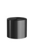 Drum Coffee Table - Polished Black - 500mm Diameter