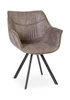 Nina Chair - Coffee - Splayed Arrow Legs