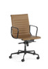 Sax Medium Back - Tan Leather - Black Base & Arms