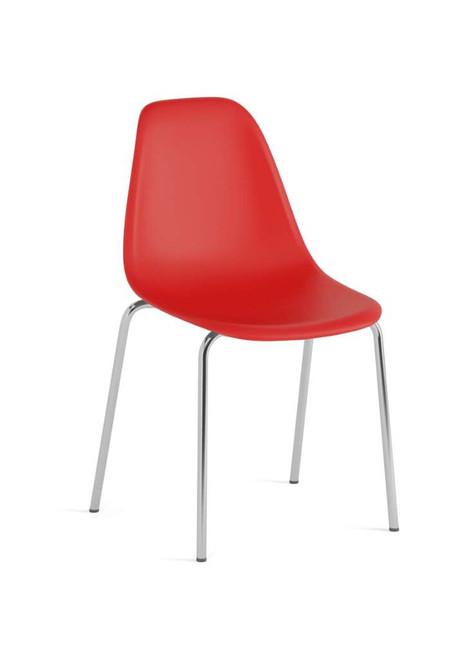 Inc - Red - Chrome Legs