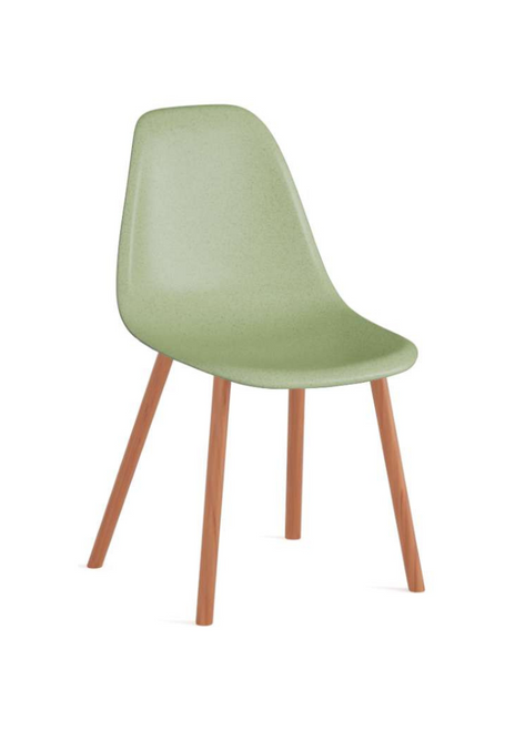 Inc - Green Composite Shell - Beech Legs
