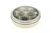 Stainless Steel Masala Dabba with clear lid