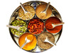 Stainless Steel Masala Dabba with Spices