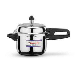 Butterfly Bluelinbe 3 Litres Stainless Steel Pressure Cooker UK Butterfly Bluelinbe 3 Litres Stainless Steel Pressure Cooker UK