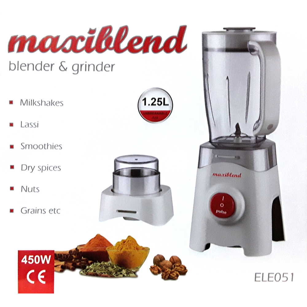 Maxiblend Blender with Spice Grinder 450w