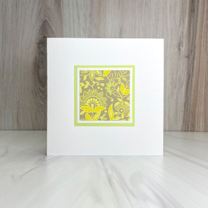 Yellow Flowers (recycled cotton) - India Yellow Flowers (recycled cotton) - India