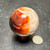 Carnelian Sphere - B (with free sphere stand) Carnelian Sphere - B (with free sphere stand)