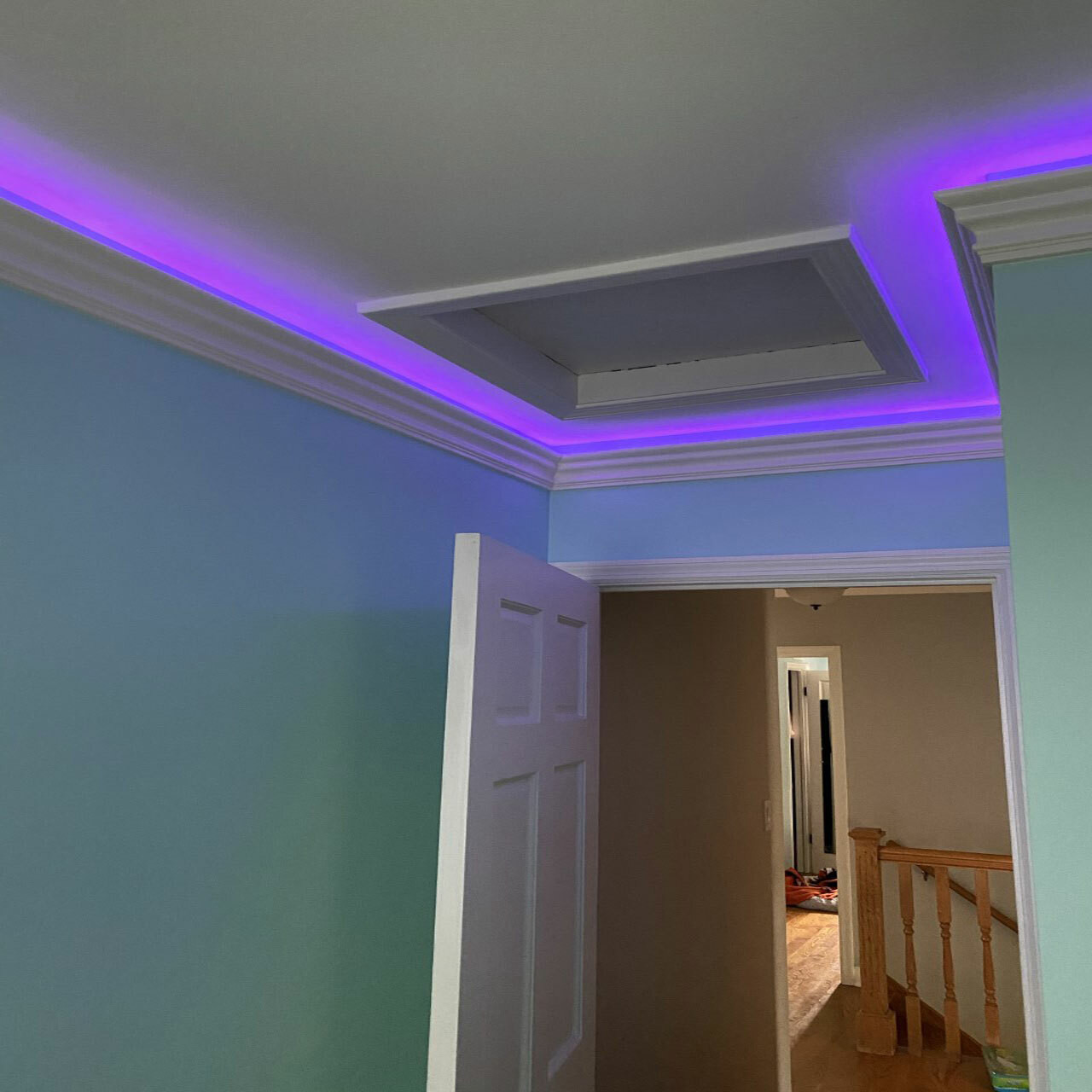 DIY Foam Crown Molding 3 in. Wide 8 ft. Long CC 355