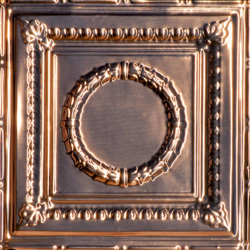 Romanesque Copper Ceiling Tile 2407