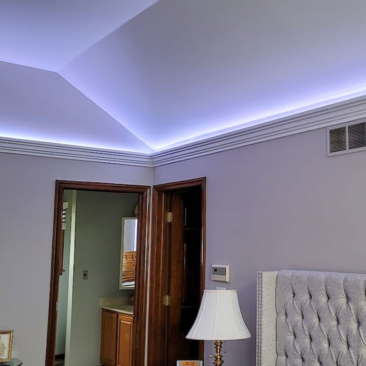 DIY Foam Crown Molding 4 in. Wide 8 ft. Long CC 453