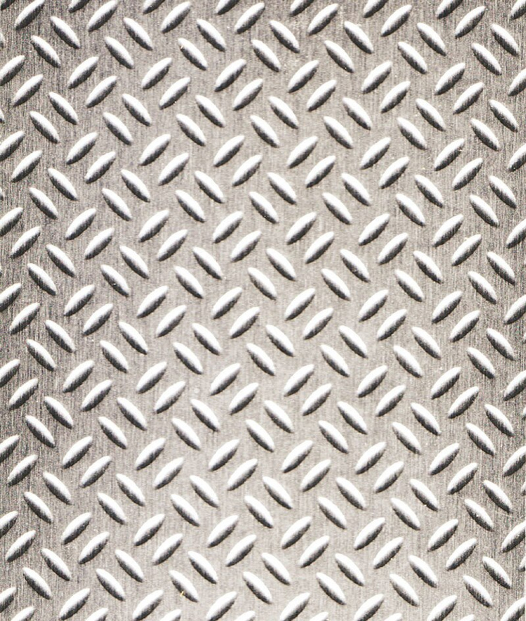 4' x 8' Aluminum Diamond Plate Sheet .025” Thick Embossed, Polished