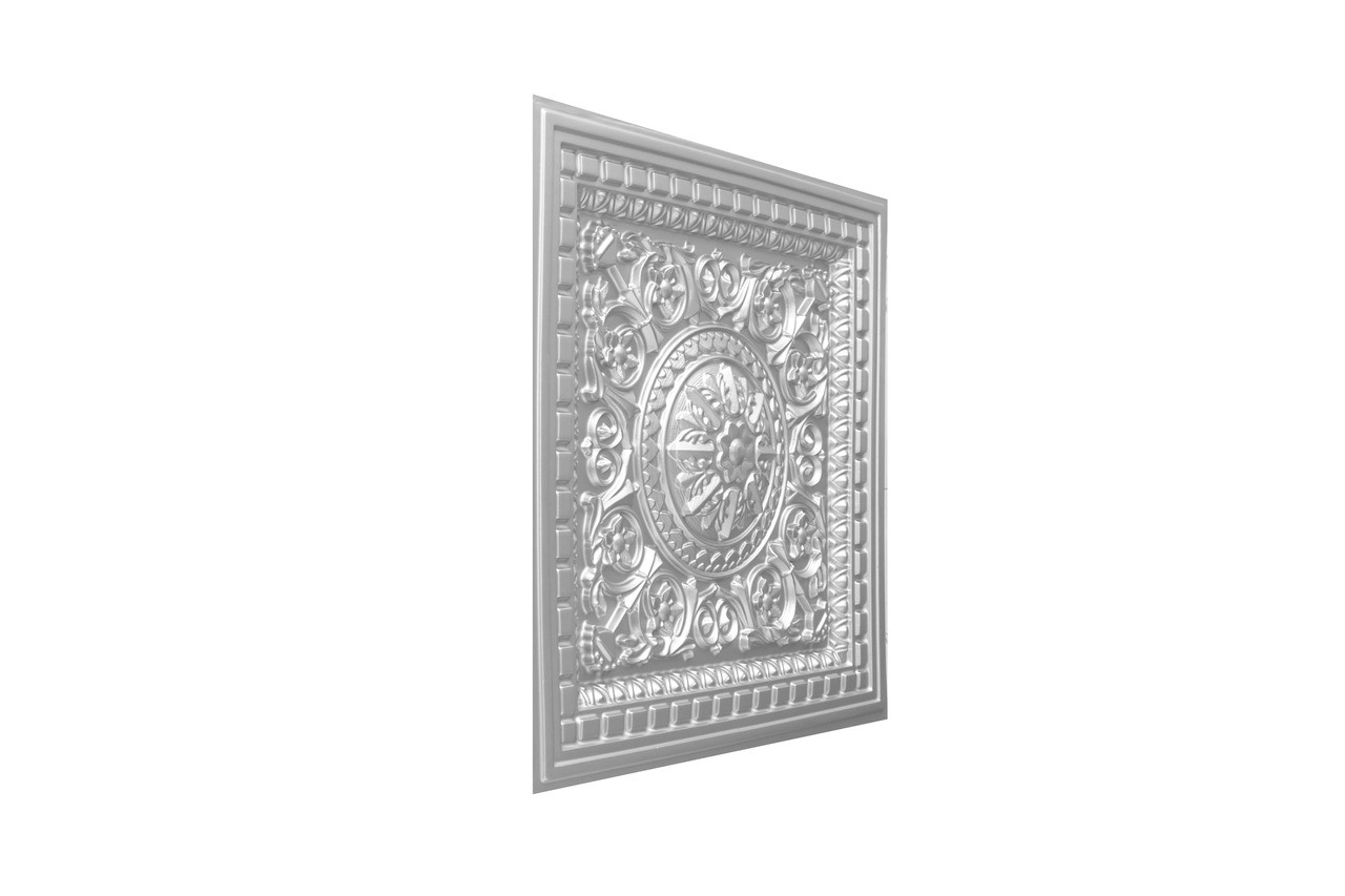 Da Vinci - Faux Tin - Coffered Drop Ceiling Tile - #215