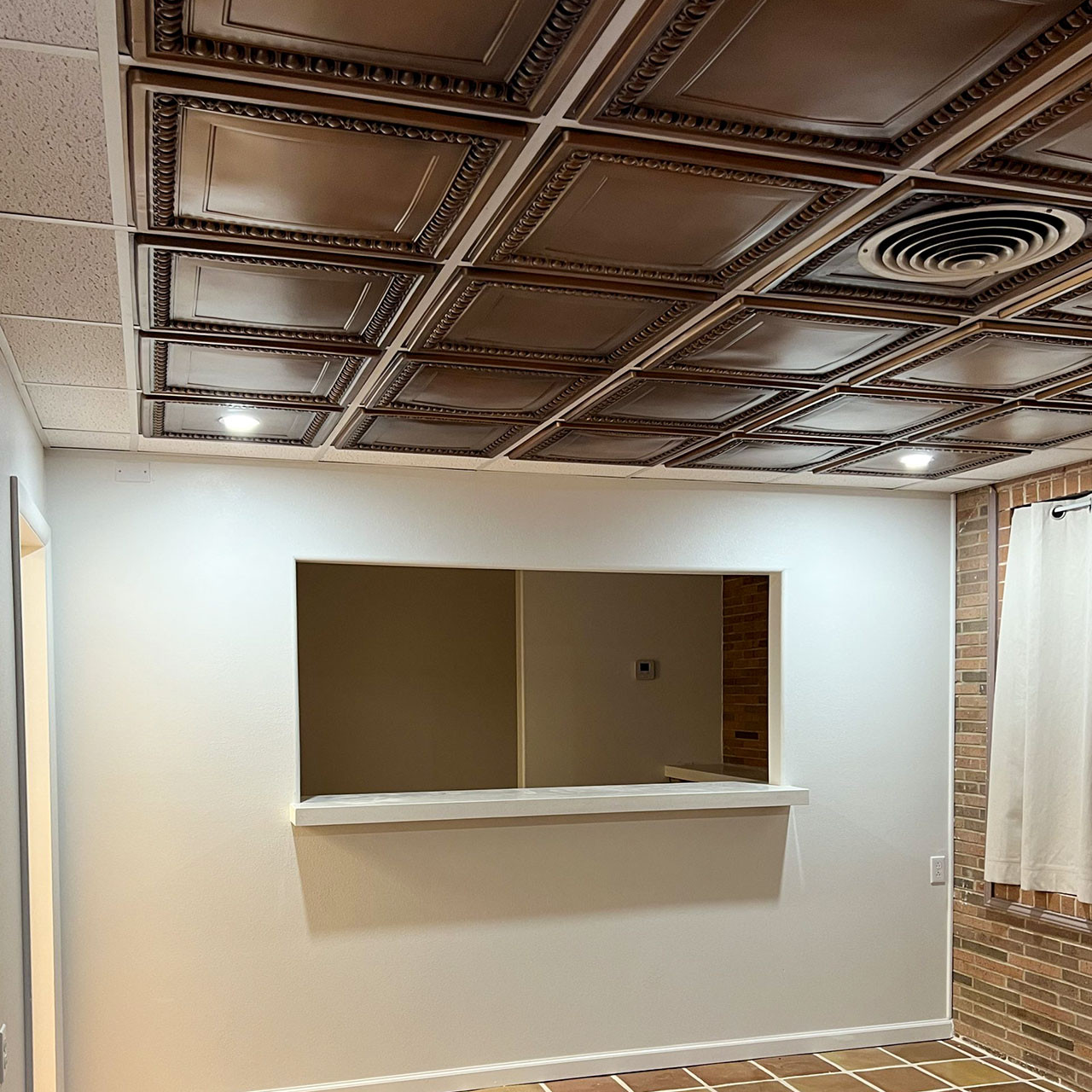 Cambridge Faux Tin Ceiling Tile 24 in x 24 in DCT 06