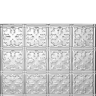 Mini Fleur de Lis - Aluminum Backsplash Tile - #0605