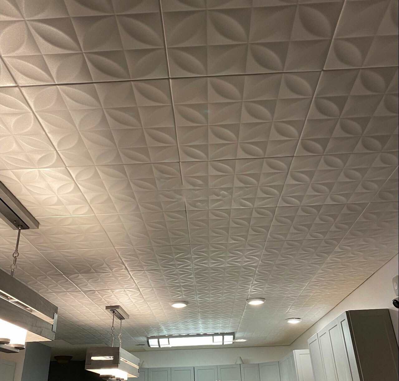 Perceptions Glue-up Styrofoam Ceiling Tile 20 in x 20 in - #R103