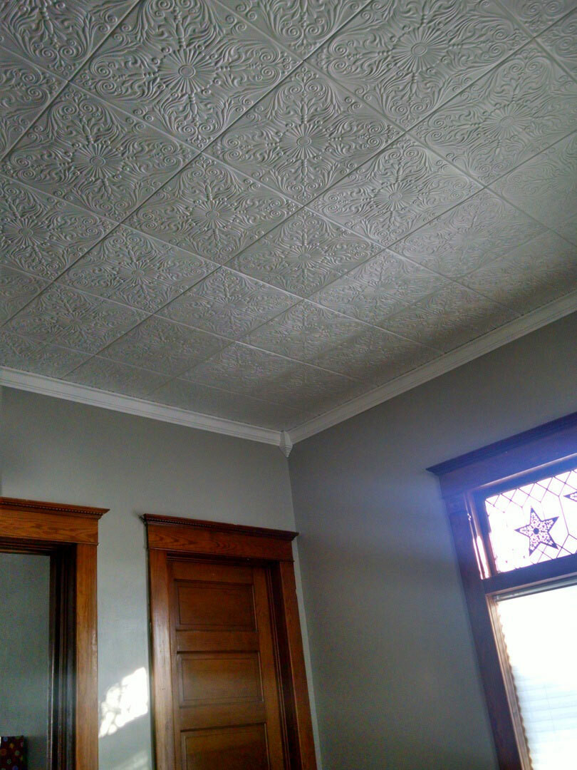 DIY Foam Crown Molding 3 in. Wide 8 ft. Long CC 352