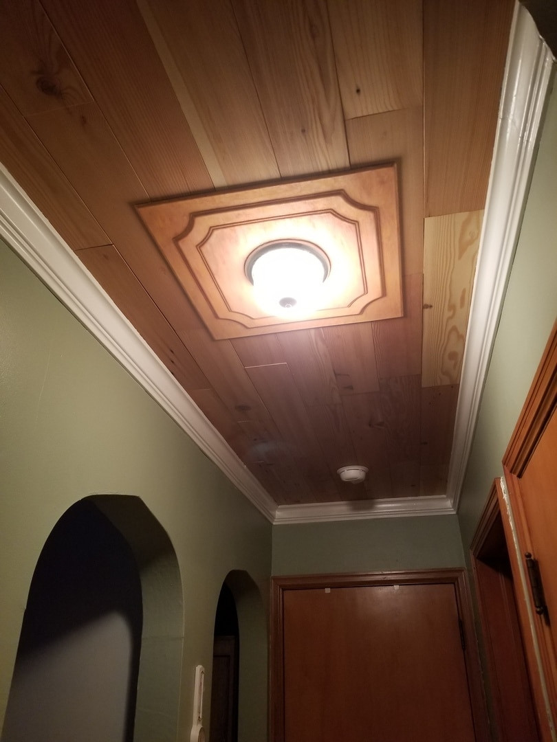 DIY Foam Crown Molding 3 in. Wide 8 ft. Long CC 352