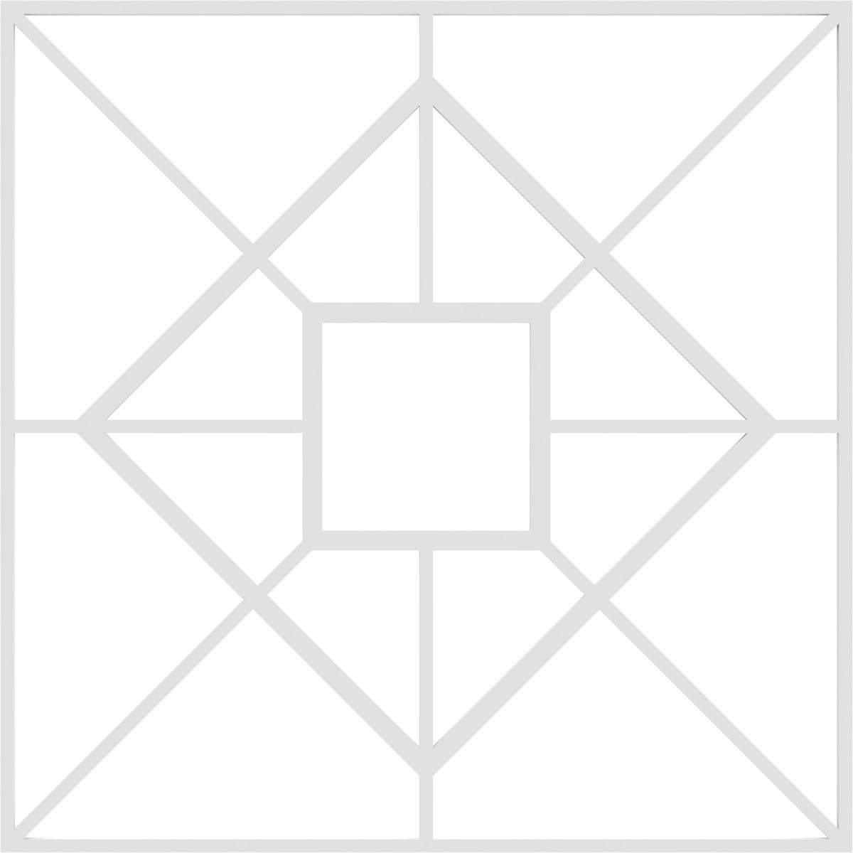 Jamestown Decorative Fretwork Wood / PVC Wall Panels