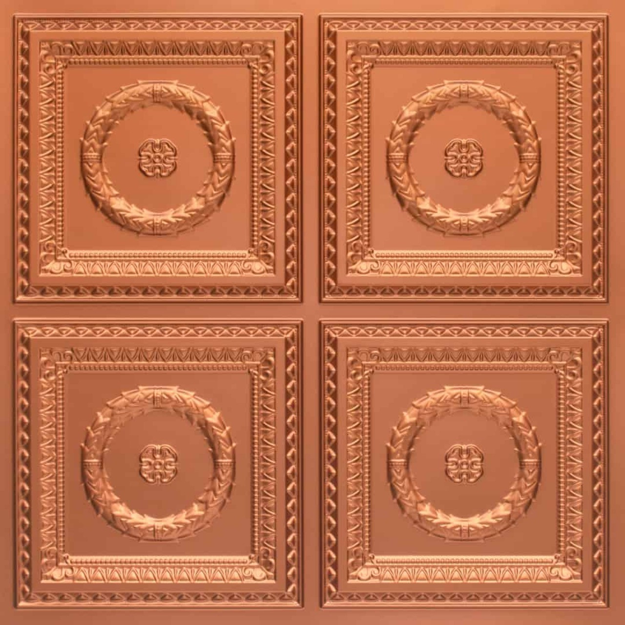 Faux Tin Ceiling Tile Glue up 24 in x 24 in 318