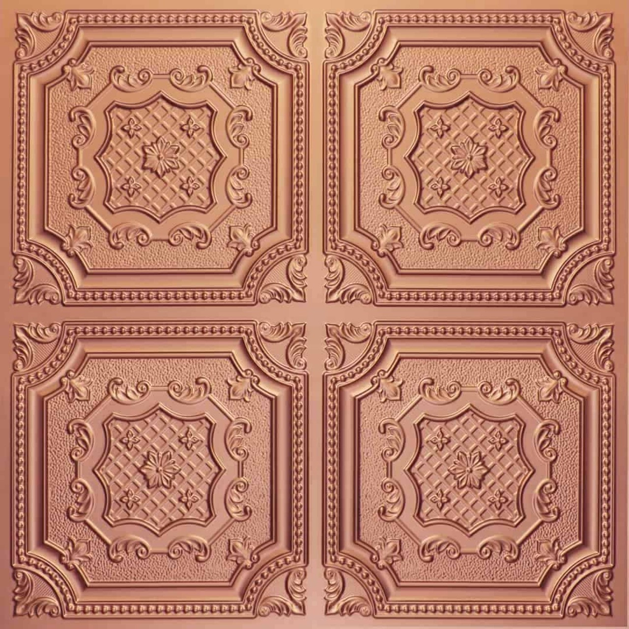 Faux Tin Ceiling Tile Glue up 24 in x 24 in 332