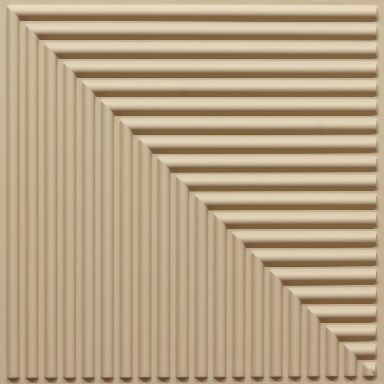 Wall Panel Ridge Bias Ridge - Peel and Stick - Faux Tin Wall Panels - 12 in x 12 in ...