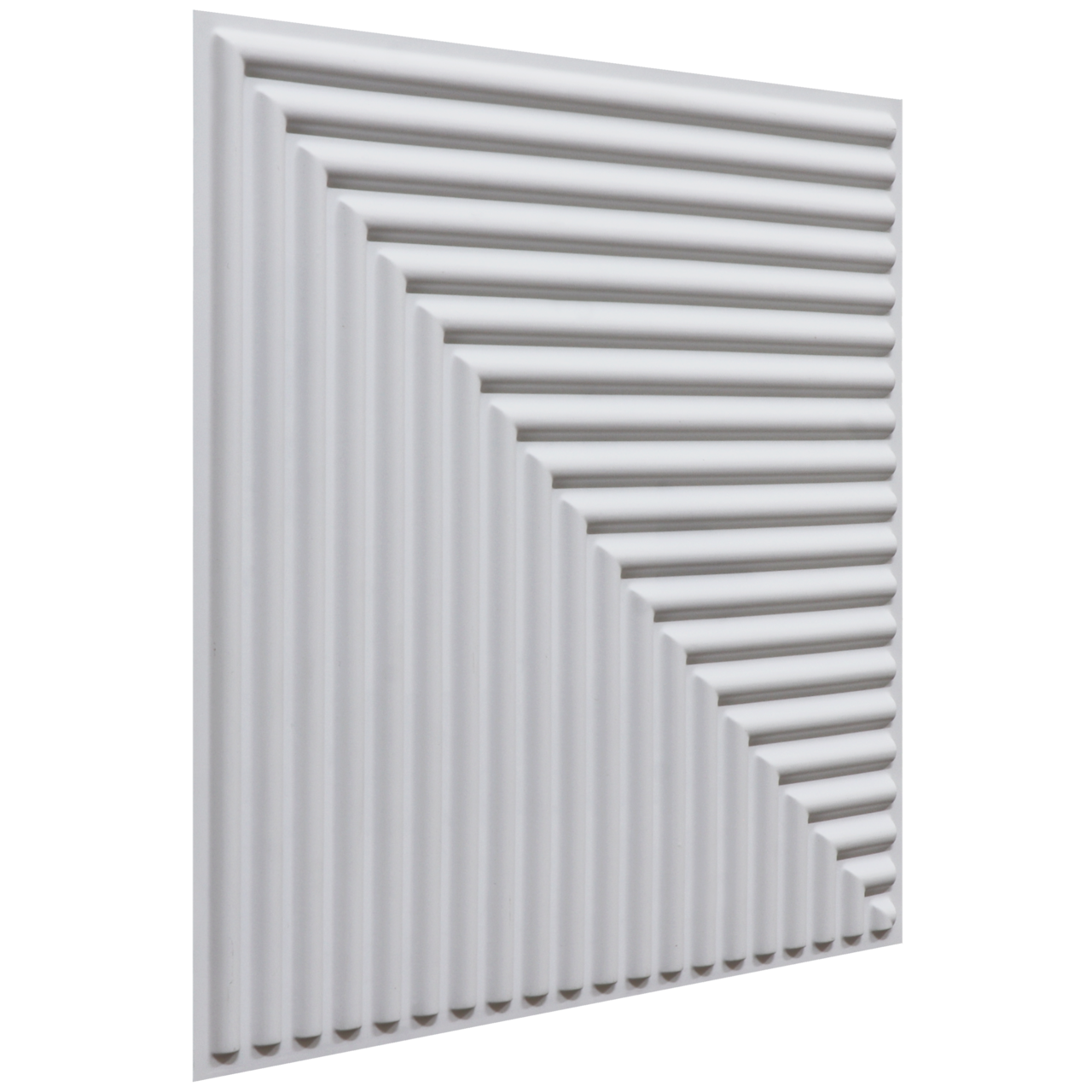 Wall Panel Ridge Bias Ridge - Peel and Stick - Faux Tin Wall Panels - 12 in x 12 in ...