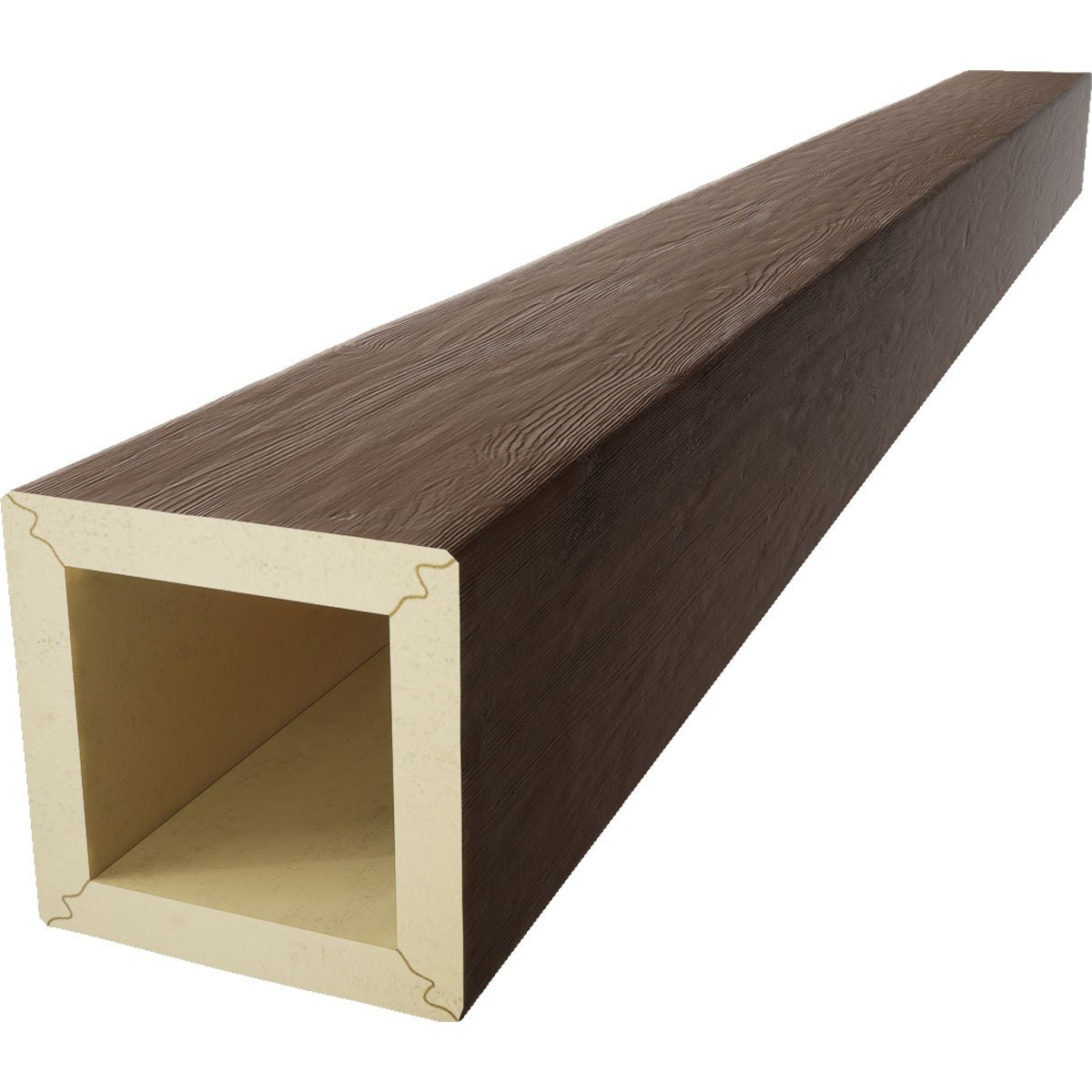 Timberthane Faux Wood Ceiling Beams - 4-Sided & 18 ft. Length