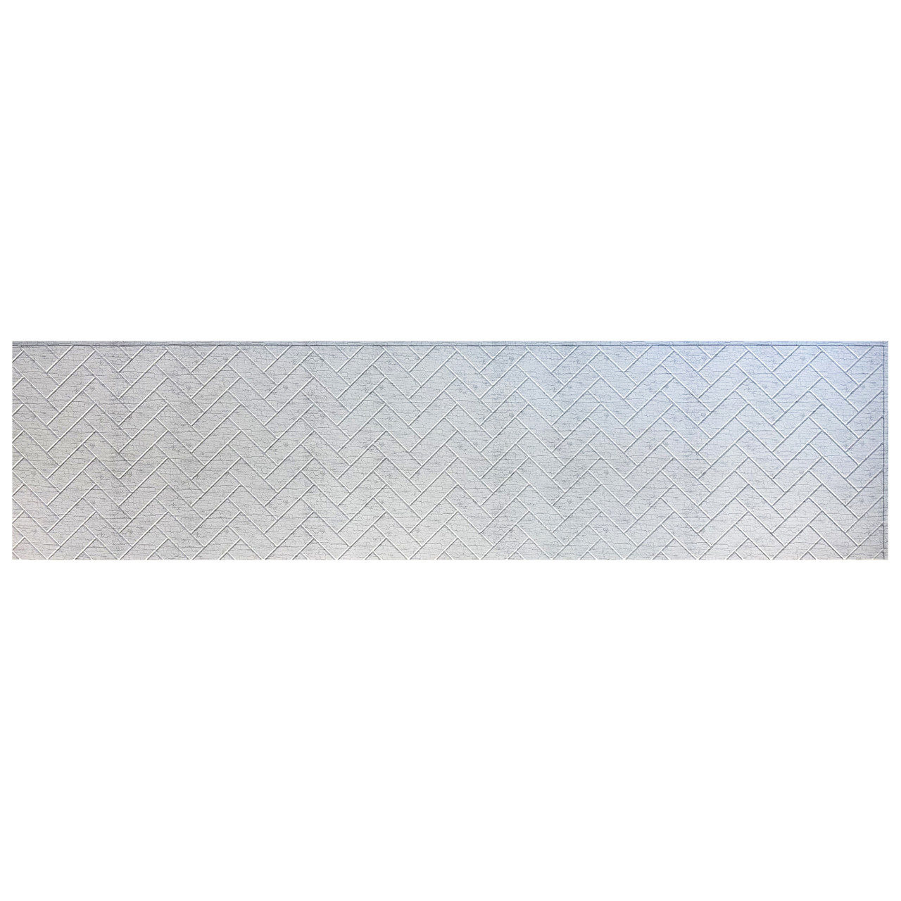 Herringbone MirroFlex 2x8 Glue Up PVC Backsplash - (Pack of 2) / 32 sqft