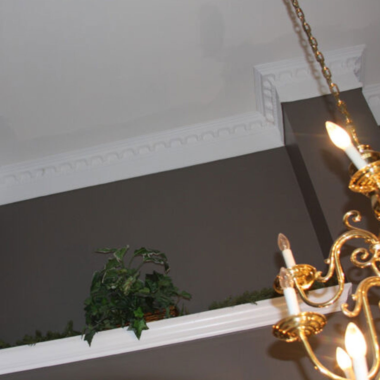 Corbels Glueup Styrofoam Crown Molding Pack 5 in. Wide 6.5 ft. Long