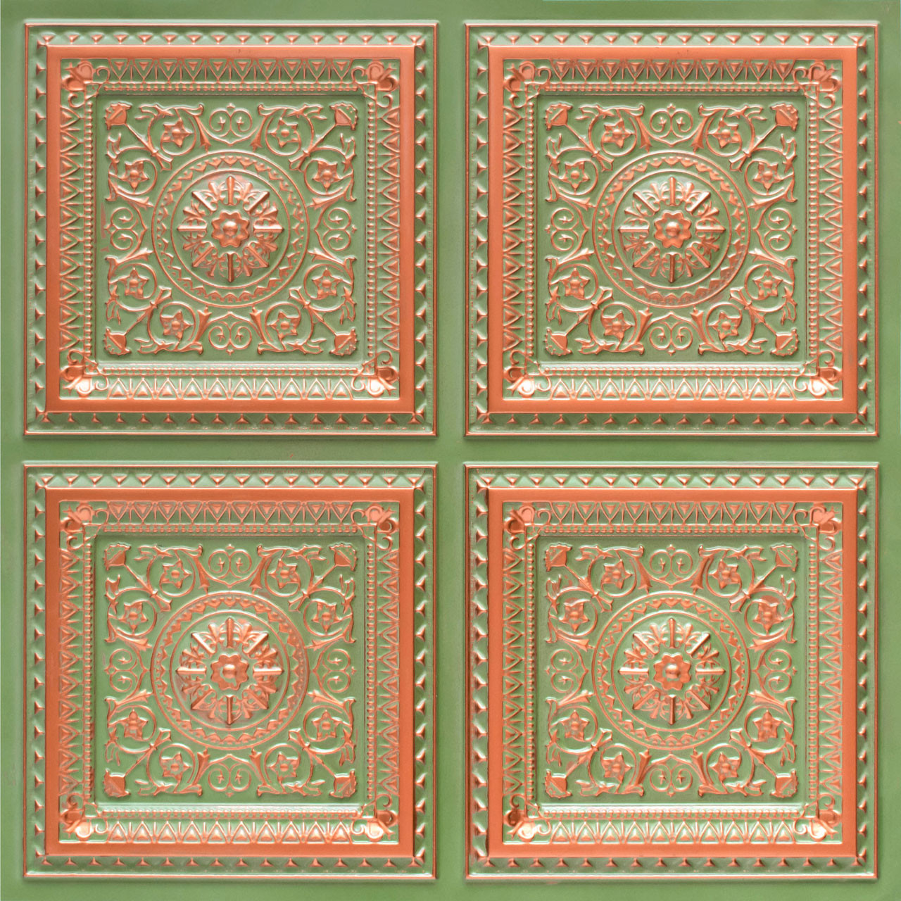 Faux Tin Ceiling Tile Glue Up 24"x24" 291