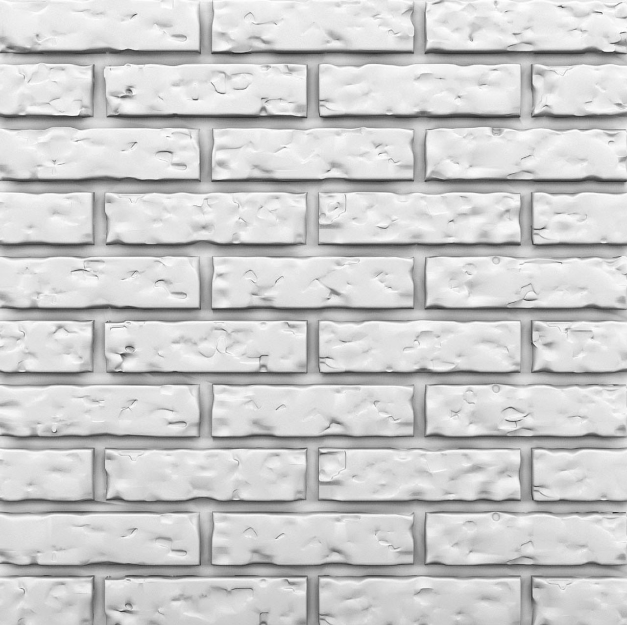 Brick 2ft. x 2ft. Seamless Glue-up Wall Panel (64 Sq. Ft. / Pack)