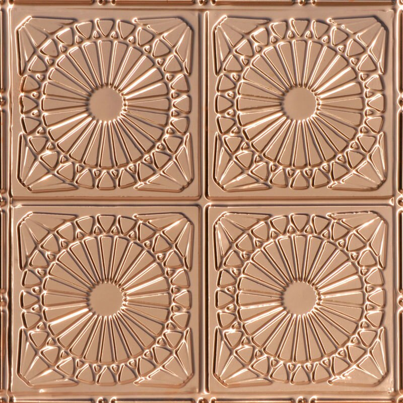Dreamscape Copper Ceiling Tile 24 in x 24 in 1203