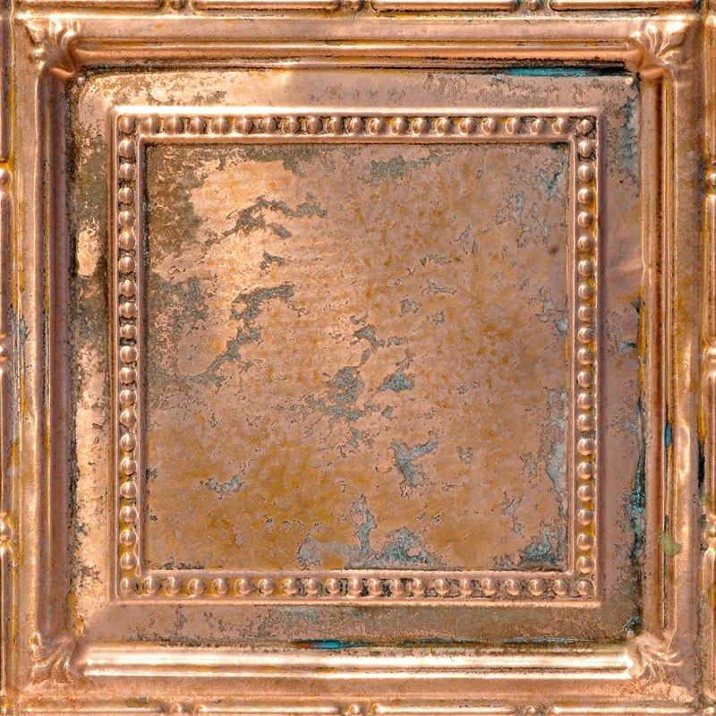 General Store Copper Ceiling Tile 24 in x 24 in 2411