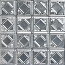 Carnivale - Tin Plated Steel - Wall and Ceiling Patterns - #207 - 24"x24" - Lacquered Steel