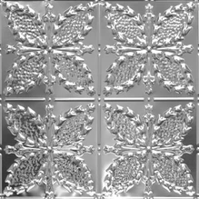Flutterby - Tin Plated Steel Ceiling Tile - #335 - Steel