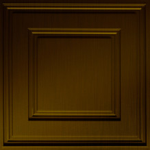  Raised Panel Coffer - MirroFlex - Ceiling Tiles 4 Pack (24x24) - 16 Sq.Ft. - Oil Rubbed Bronze