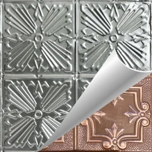 Regency - Hand Painted - Wall and Ceiling Patterns - #308 - 24"x24" - Antique Copper (This Is Reference For Finish Only Not The Design)