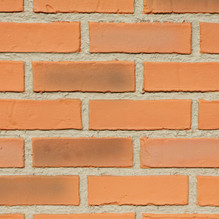 Tritan BP Faux Brick 43.5 in. x 23.75 in. Polyurethane Interlocking Siding Panel in Rusty Amber