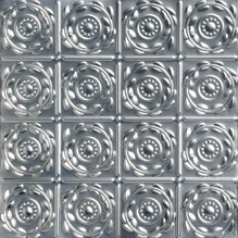Crowning Glory 2 ft x 2 ft - Wall and Ceiling Patterns - #208 - (Pack of 6 and 12) - Lacquered Steel