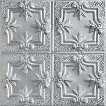 Antoinette 2 ft x 2 ft - Wall and Ceiling Patterns - #321 - (Pack of 6 and 12) - Lacquered Steel