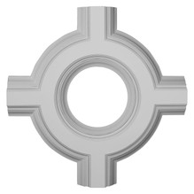 Inner Circle Intersection for 8 inch Deluxe Coffered Ceiling System (Kit) 