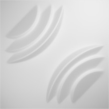 Artisan Endurawall Decorative 3D Wall Panel 20 in x 20 in - White