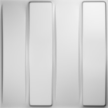 Caputo Endurawall Decorative 3D Wall Panel 20 in x 20 in - White