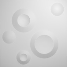 Cole Endurawall Decorative 3D Wall Panel 12 in x 12 in - White