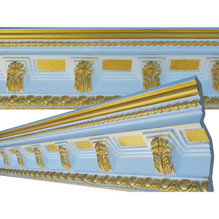 FAD Hand Painted Crown Molding - #CMF-017-4